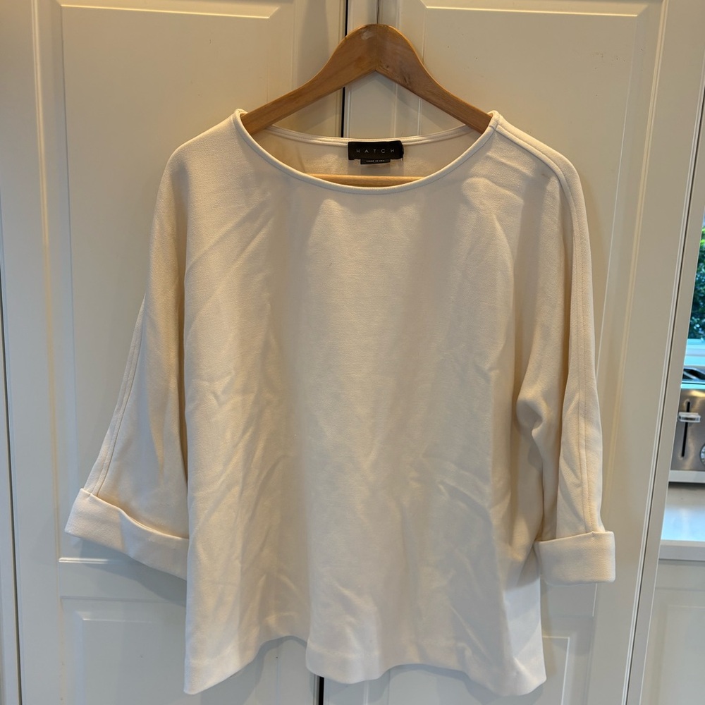 Hatch Maternity White Top